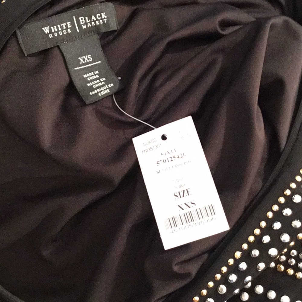 SLEEVELESS STUDDED NIGHT OUT DRESS - Picture 7 of 8